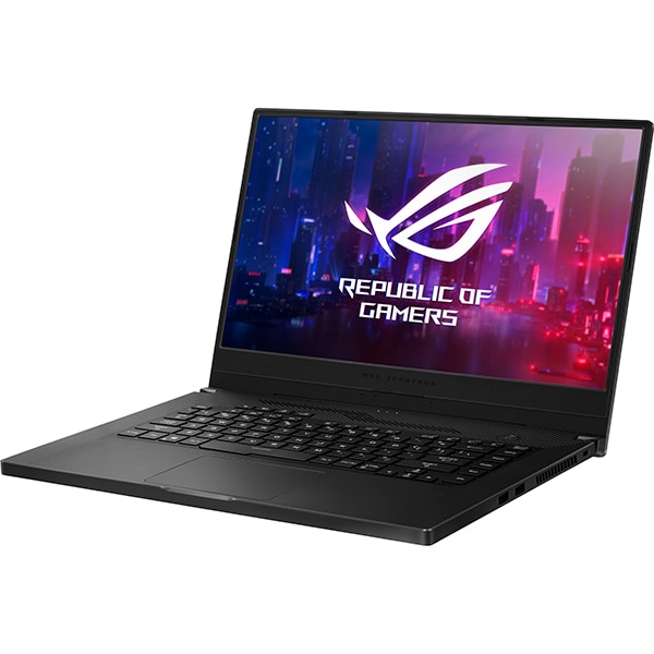 Laptop Gaming ASUS ROG Zephyrus G15 GA502IV-AZ043, AMD Ryzen 9 4900HS pana la 4.3GHz, 15.6" Full HD, 32GB, SSD 1TB, NVIDIA GeForce RTX 2060 6GB, Free DOS, negru