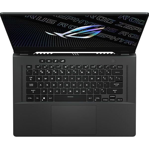 Laptop Gaming ASUS ROG Zephyrus G15 GA503QS-HN056, AMD Ryzen 7 5800HS pana la 4.3GHz, 15.6" Full HD, 16GB, SSD 1TB, NVIDIAGeForceRTX3080, Free Dos, gri inchis