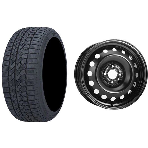 Roata completa Renault Captur 2013-2019 - Janta otel ALCAR 8312 6.5x16 + anvelopa Iarna Westlake Z507 205/60R16 92H + Senzor presiune ALCAR