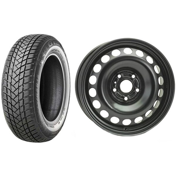 Roata completa VW Passat 3C/Scirocco/EOS - Janta otel ALCAR 8425 6.5x16 + anvelopa Iarna GT Radial WinterPro2 205/55R16 91H
