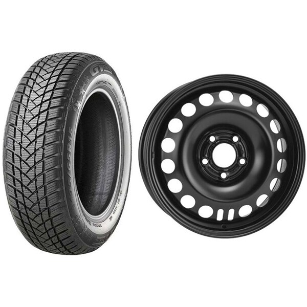 Roata completa Astra J 5x105 - Janta otel ALCAR 9247 6.5x16 + anvelopa Iarna GT Radial WinterPro2 205/55R16 91H + Senzor presiune ALCAR