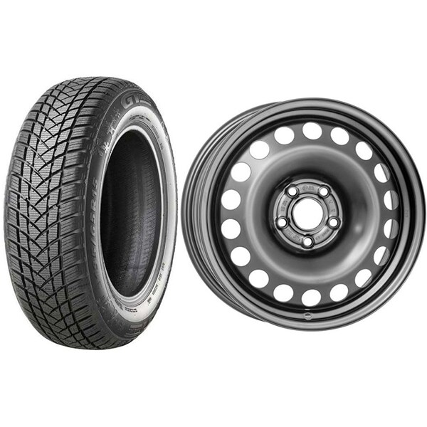 Roata completa Opel Astra K - Janta otel ALCAR 7035 6.5x16 + anvelopa Iarna GT Radial WinterPro2 205/55R16 91H + Senzor presiune ALCAR