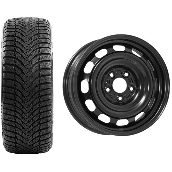 Roata completa Mazda 3 (2019) - Janta otel ALCAR 7063 6.5x16 + anvelopa Iarna Kumho WP51 205/60R16 92H + Senzor presiune ALCAR