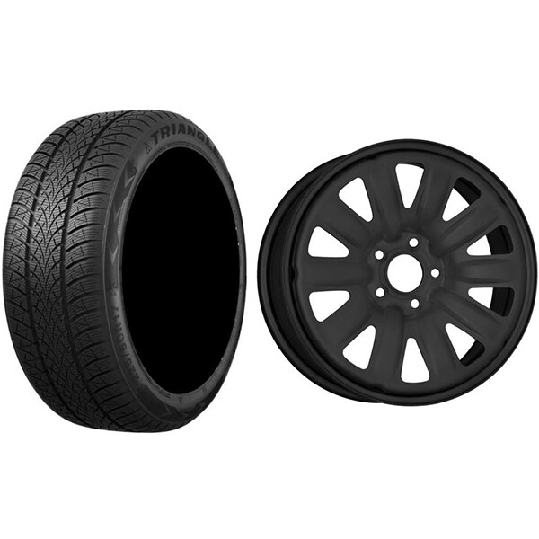 Roata completa Toyota RAV 4 (2019) - Janta otel ALCAR 9997 7x17 + anvelopa Iarna Triangle TW401 225/65R17 106H + Senzor presiune ALCAR