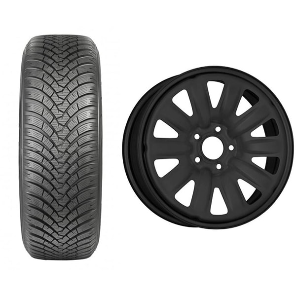 Roata completa Toyota RAV 4 (2019) - Janta otel ALCAR 9997 7x17 + anvelopa Iarna Falken HS01-SUV 225/65R17 106H XL + Senzor presiune ALCAR