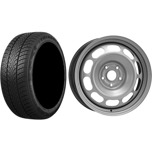 Roata completa Toyota RAV 4 (2013) - Janta otel ALCAR 9987 6.5x17 + anvelopa Iarna Triangle TW401 225/65R17 106H + Senzor presiune ALCAR