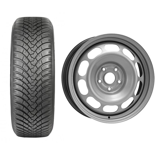 Roata completa Toyota RAV 4 (2013) - Janta otel ALCAR 9987 6.5x17 + anvelopa Iarna Falken HS01-SUV 225/65R17 106H XL + Senzor presiune ALCAR