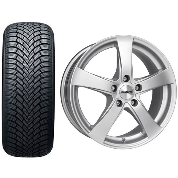 Roata completa VW UP! - Janta aliaj Dezent RE 5.5x14 + anvelopa iarna Nexen Winguard SnowG3 WH21 175/65R14 82T