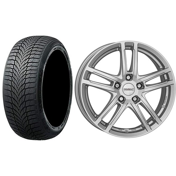 Roata completa Mercedes GLC/GLC Coupe - Janta aliaj Dezent TZ 8x19 + anvelopa iarna Nexen Winguard Sport2 235/55R19 105V + Senzor presiune ALCAR 