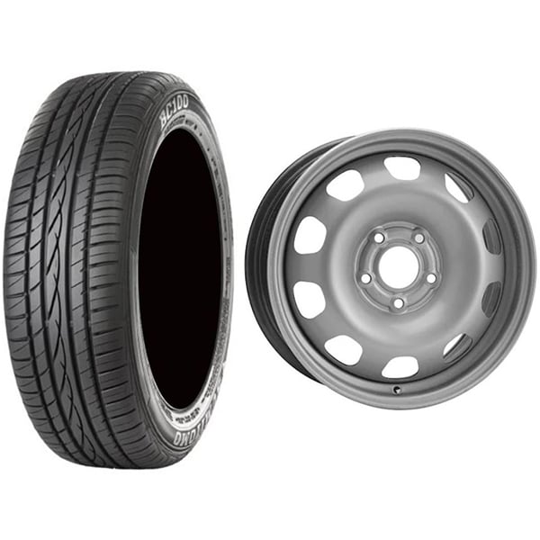 Roata completa Dacia Duster - Janta otel ALCAR 8873 5x114.3, 16 inch + anvelopa vara Sumitomo BC100 215/65R16 98H