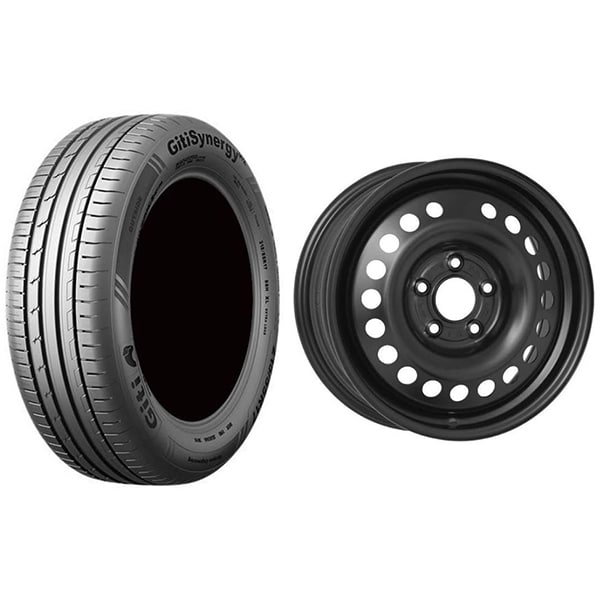 Roata completa Kia Ceed/CeedSW - Janta otel ALCAR 6595, 5x114.3, 16 inch + Anvelopa vara Giti GitiSynergy H2 205/55R16 91V + Senzor presiune ALCAR