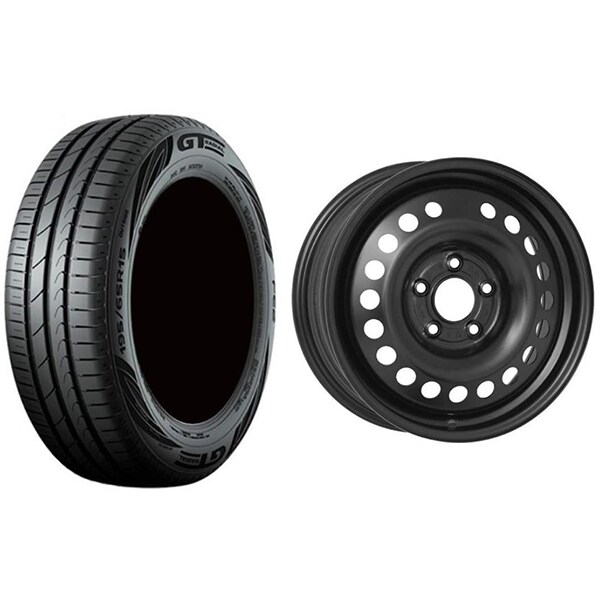 Roata completa Kia Ceed/CeedSW - Janta otel ALCAR 6595, 5x114.3, 16 inch + Anvelopa vara GT Radial FE2 205/55R16 91V + Senzor presiune ALCAR