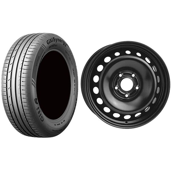 Roata completa Renault Megane RFB - Janta otel ALCAR 7005, 5x114.3, 16 inch + Anvelopa vara Giti GitiSynergy H2 205/55R16 91V + Senzor presiune ALCAR