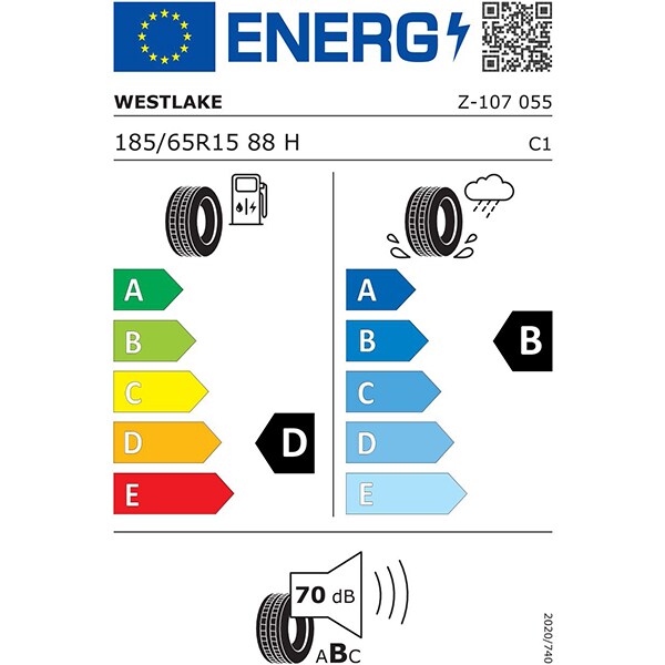 Roata completa Hyundai i20 - Janta aliaj Dezent TZ 4x100, 15 inch + Anvelopa vara Westlake Z107 185/65R15 88H + Senzor presiune ALCAR