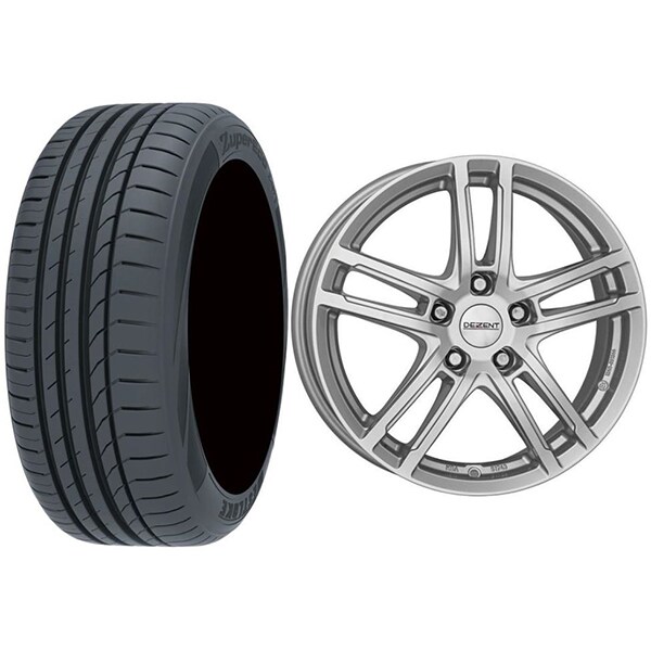 Roata completa Hyundai i20 - Janta aliaj Dezent TZ 4x100, 15 inch + Anvelopa vara Westlake Z107 185/65R15 88H + Senzor presiune ALCAR