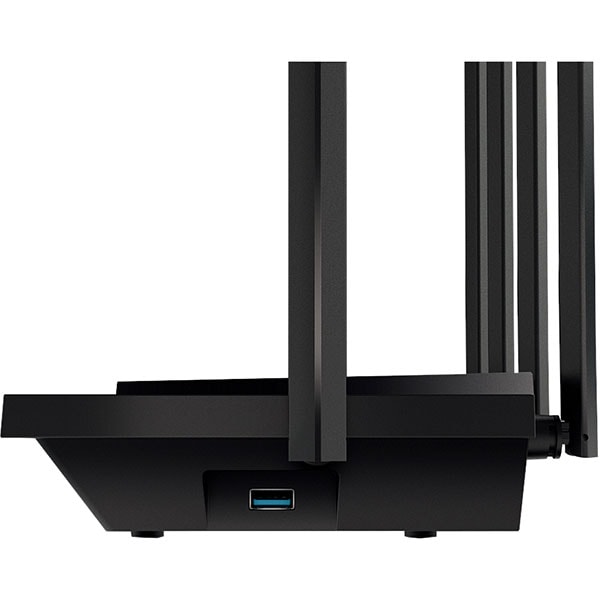 Router Wireless Gigabit TP-LINK Archer AX73 AX5400, Wi-Fi 6, Dual-Band 574 + 4804 Mbps, negru
