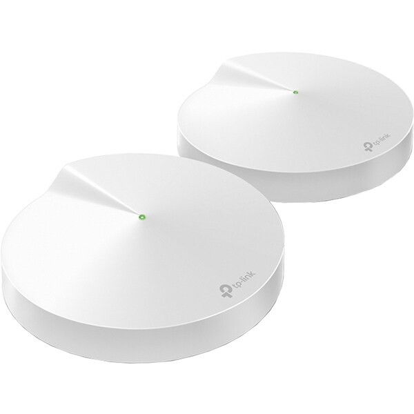 Sistem Wireless Mesh Gigabit TP-LINK Deco M9, Tri-Band 400 + 867 + 867 Mbps, 2 Buc, alb