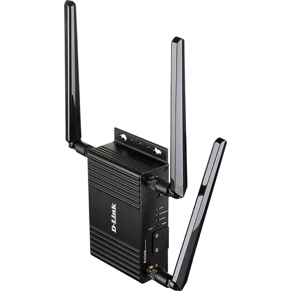 Router Wireless 4G LTE M2M D-LINK DWM-312W, Single-Band 150 Mbps, Standard SIM, negru