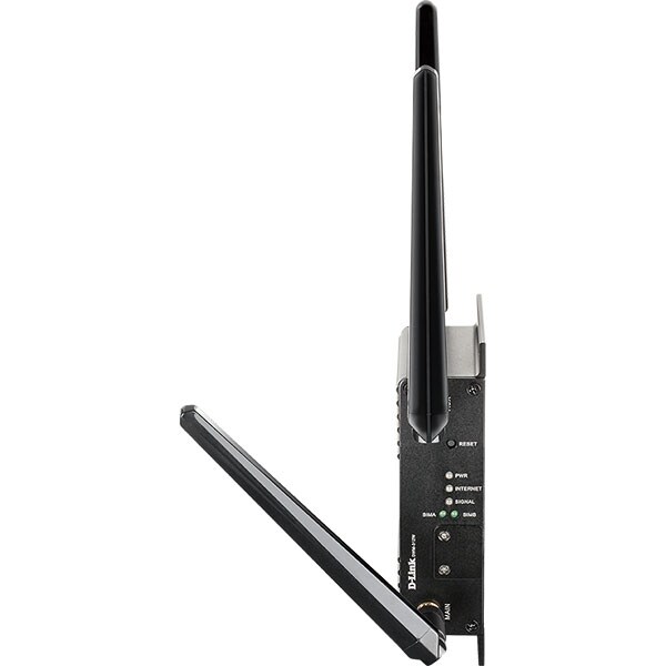 Router Wireless 4G LTE M2M D-LINK DWM-312W, Single-Band 150 Mbps, Standard SIM, negru