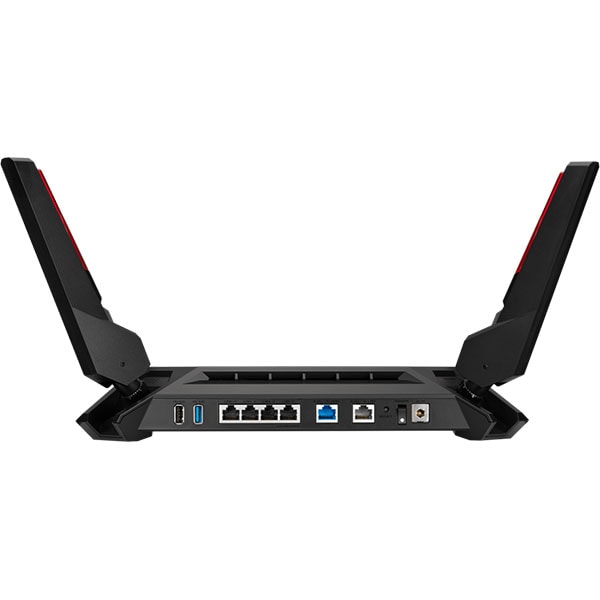 Router Wireless Gigabit ASUS ROG Rapture GT-AX6000, WI-Fi 6, Dual Band 1148 + 4804 Mbps, USB 3.2, negru