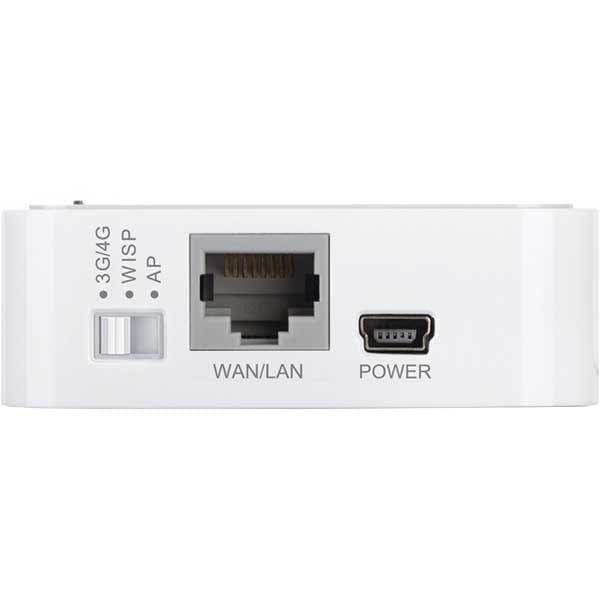 Router Wireless portabil TP-LINK TL-MR3020, 3G/4G LTE, Single-Band 300Mbps, USB 2.0, alb