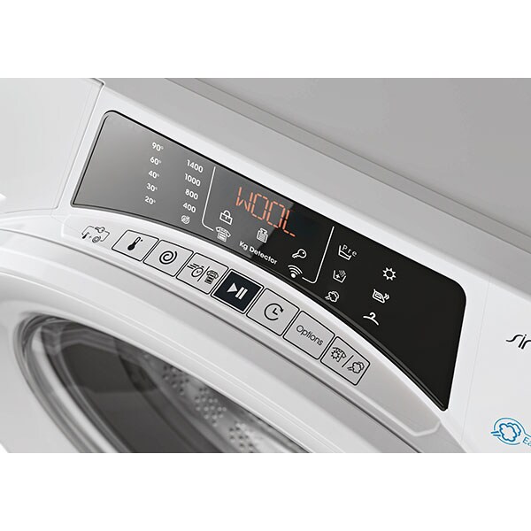Masina de spalat rufe frontala cu uscator CANDY Rapido ROW 4964DWME/1-S, 1400rpm, 9/6 kg, Clasa A/D, alb 