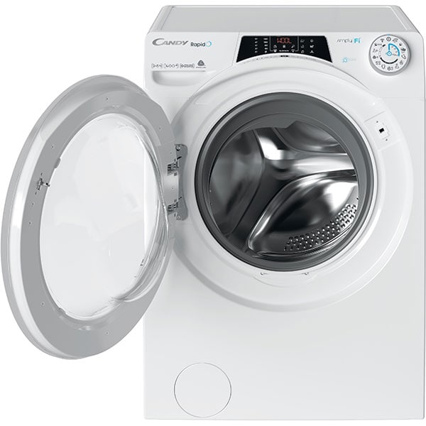 Masina de spalat rufe frontala cu uscator CANDY Rapido ROW 4964DWME/1-S, 1400rpm, 9/6 kg, Clasa A/D, alb 