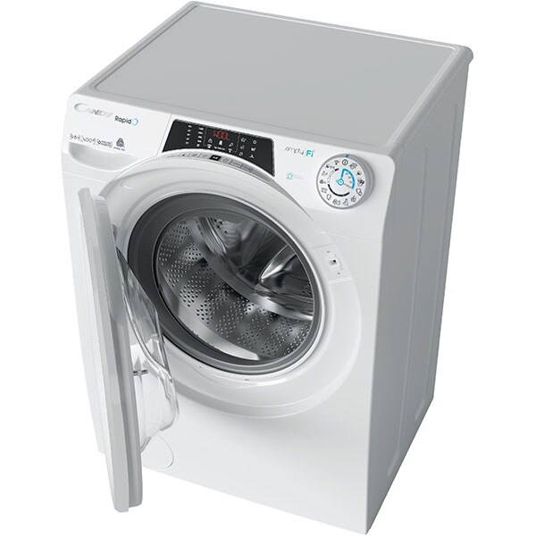 Masina de spalat rufe frontala cu uscator CANDY Rapido ROW 4964DWME/1-S, 1400rpm, 9/6 kg, Clasa A/D, alb 
