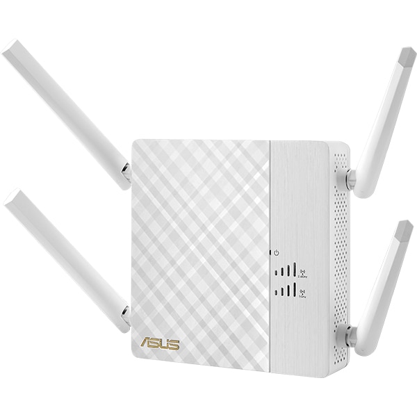 Wireless Range Extender ASUS RP-AC87 AC2600, Dual-Band 800 + 1734 Mbps, alb