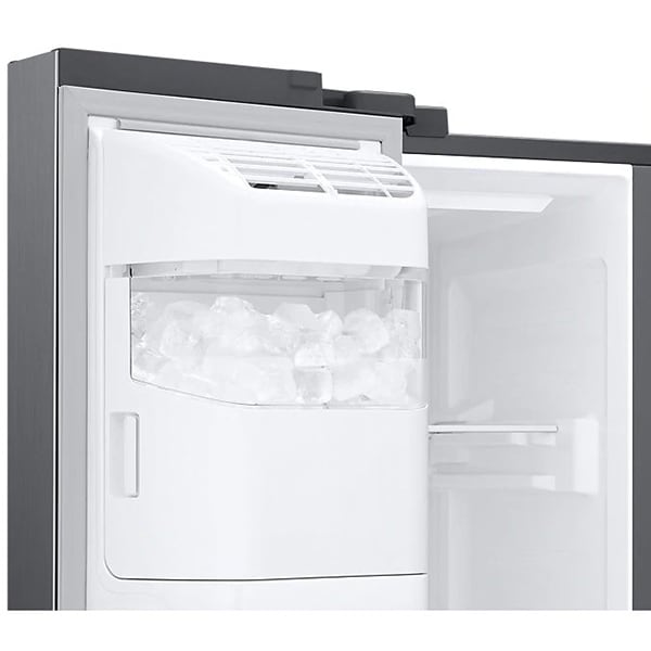 Side by Side SAMSUNG RS68N8321S9/EF, No Frost, 617 l, H 178 cm, Clasa F, Dozator apa, Twin Cooling Plus, inox