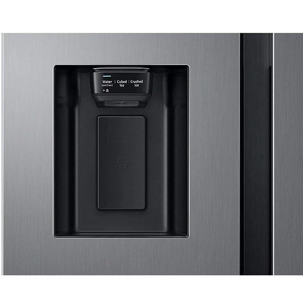Side by Side SAMSUNG RS68N8321S9/EF, No Frost, 617 l, H 178 cm, Clasa F, Dozator apa, Twin Cooling Plus, inox