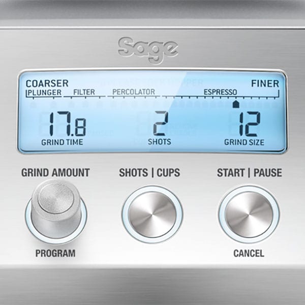 Rasnita cafea SAGE 41006987, 250g, 165W, negru-argintiu