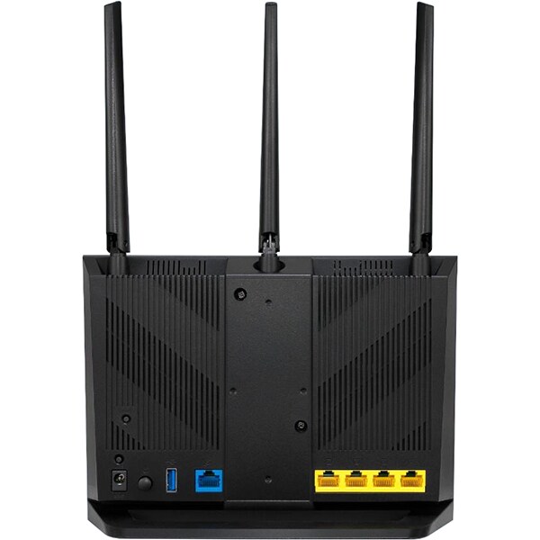 Router Wireless Gigabit ASUS RT-AC85P, Dual-Band 600 + 1733 Mbps, USB 3.1, negru