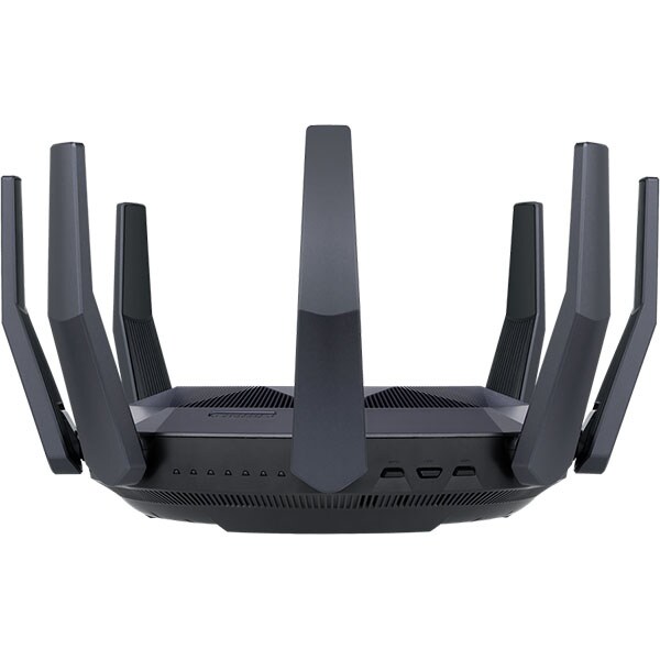 Router Wireless Gigabit ASUS RT-AX89X, Wi-Fi 6, Dual-band 1300 + 4804 Mbps, negru