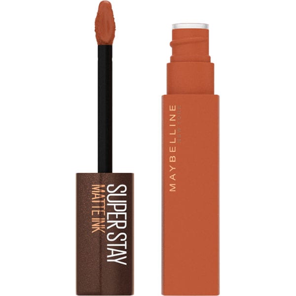 Ruj lichid MAYBELLINE NEW YORK SuperStay Matte Ink Coffe Edition, 265 Caramel Collector, 5ml