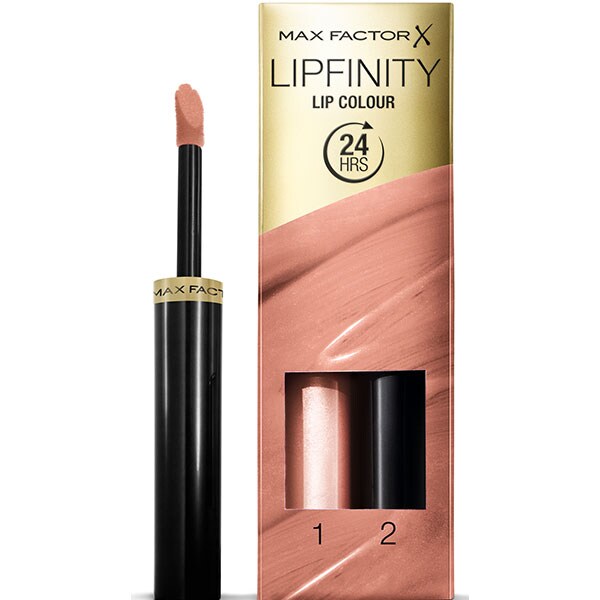 Ruj rezistent la transfer MAX FACTOR Lipfinity, 006 Always Delicate, 2.3ml + 1.9g