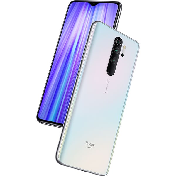 Telefon XIAOMI Redmi Note 8 Pro, 128GB, 6GB RAM, Dual SIM, Pearl White