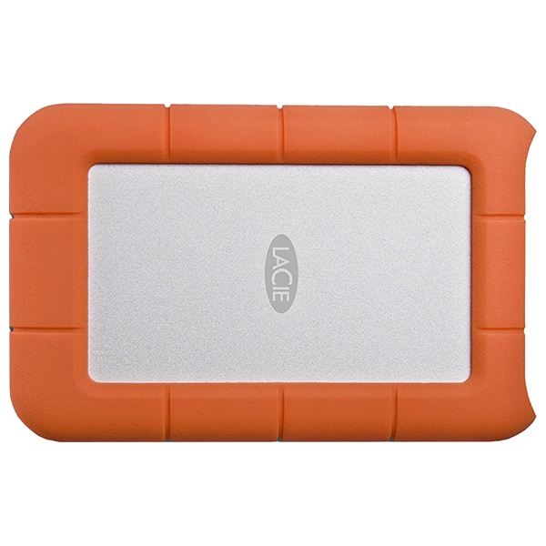 Hard Disk extern LACIE Rugged Mini LAC9000633, 4TB, USB 3.0, argintiu-orange