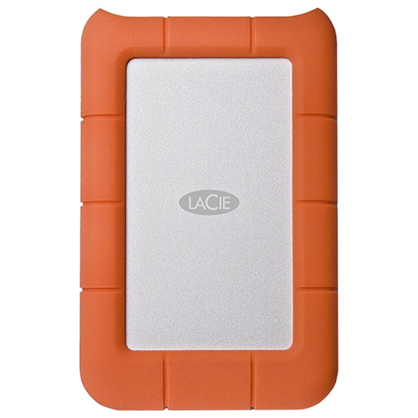 Hard Disk extern LACIE Rugged Mini LAC9000633, 4TB, USB 3.0, argintiu-orange