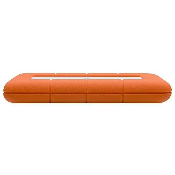 Hard Disk extern LACIE Rugged Mini LAC9000633, 4TB, USB 3.0, argintiu-portocaliu