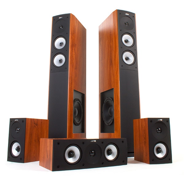 Sistem boxe 5.0 JAMO S 626 HCS, 500W RMS, maro cires