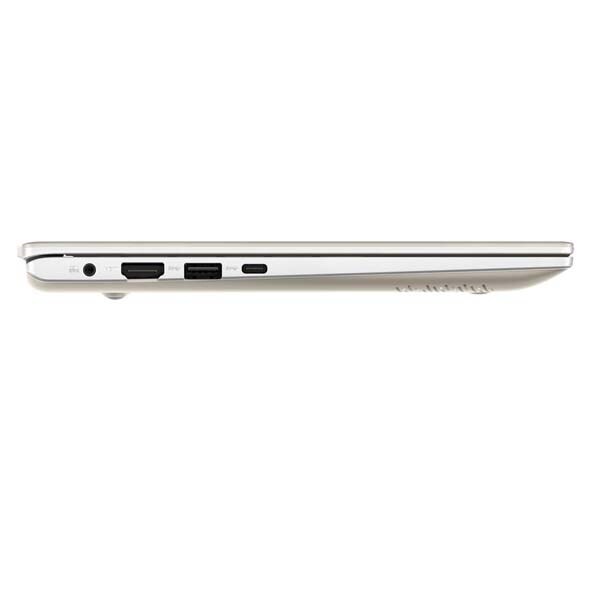 Laptop ASUS VivoBook S13 S330FA-EY036T, Intel Core i7-8565U pana la 4.6GHz, 13.3" Full HD, 8GB, SSD 512GB, Intel UHD Graphics 620, Windows 10 Home, Icicle Gold