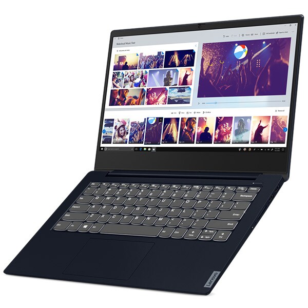 Laptop LENOVO IdeaPad S340-14API, AMD Ryzen 5 3500U pana la 3.7GHz, 14" Full HD, 8GB, SSD 1TB, AMD Radeon Vega 8 Graphics, Free DOS, Albastru inchis