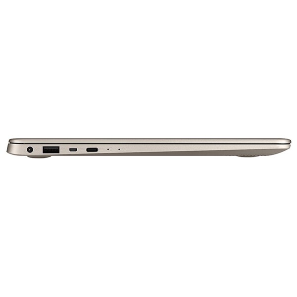 Laptop ASUS VivoBook S406UA-BM031, Intel Core i7-8550U pana la 4GHz, 14.0" Full HD, 8GB, SSD 256GB, Intel UHD Graphics 620, Endless, Gold