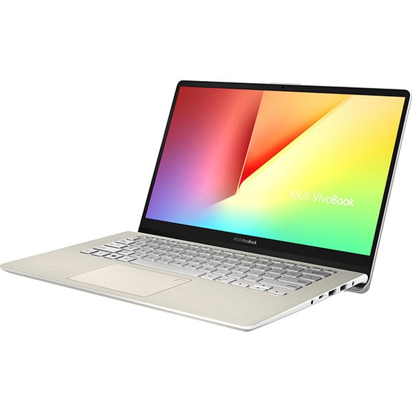Laptop ASUS VivoBook S14 S430FA-EB007T, Intel Core i5-8265U pana la 3.9GHz, 14" Full HD, 8GB, SSD 256GB, Intel UHD Graphics 620, Windows 10 Home, Gold