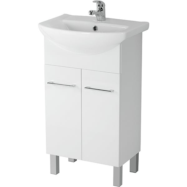 Set mobilier CERSANIT 903 Olivia Libra, 50.5 x 38.5 x 86 cm + Lavoar 50, alb