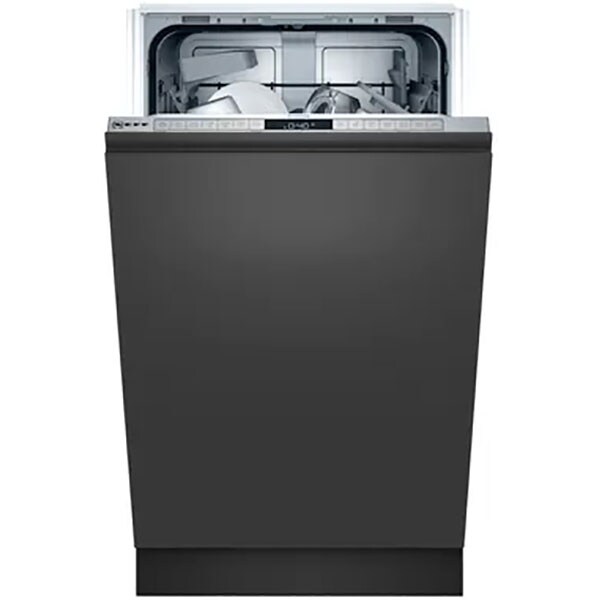 Masina de spalat vase incorporabila NEFF S855HKX20E, 9 seturi, 6 programe, 45 cm, Clasa E, panou comanda inox