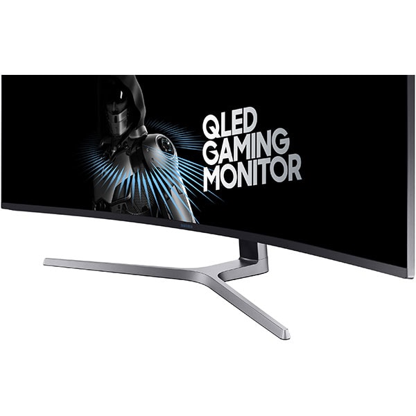 Monitor Gaming curbat QLED VA SAMSUNG LC49HG90DMRXEN, 49", UWQHD, 144Hz, FreeSync 2, HDR 600, negru