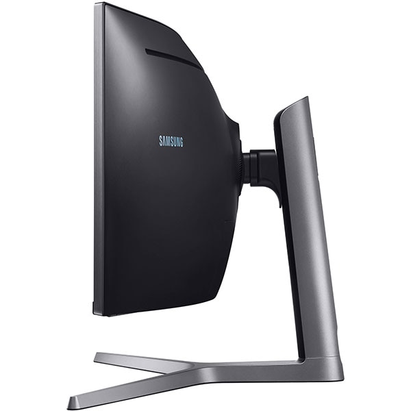 Monitor Gaming curbat QLED VA SAMSUNG LC49HG90DMRXEN, 49", UWQHD, 144Hz, FreeSync 2, HDR 600, negru