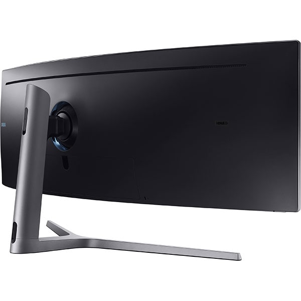Monitor Gaming curbat QLED VA SAMSUNG LC49HG90DMRXEN, 49", UWQHD, 144Hz, FreeSync 2, HDR 600, negru